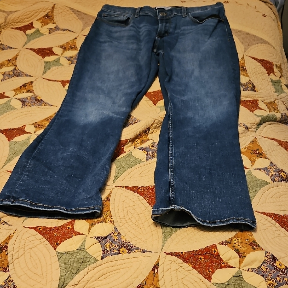 Old Navy Men's Straight Fit Jeans in Deep Blue